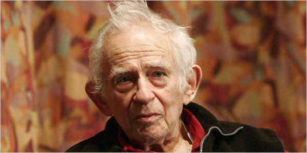 Norman Mailer photographed in January 2997