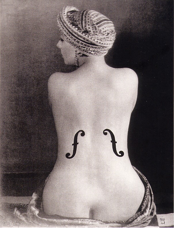 Man Ray. Le violin de Ingres. 1924.