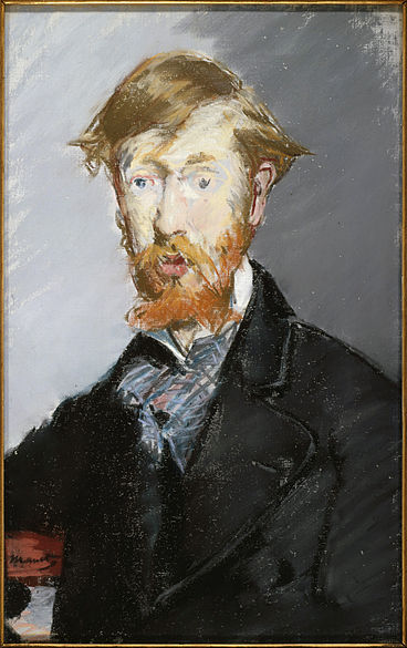 Édouard Manet. Portrait of George Moore.