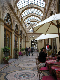 Galerie Vivienne in Paris has been restored to Belle Epoque splendor.