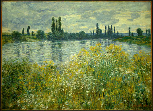 Claude Monet. Banks of the Seine, Vétheuil. 1880. National Gallery of Art, Washington, D.C.