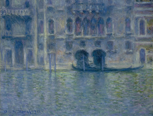 Claude Monet. Palazzo da Mula, Venice. 1908. National Gallery of Art, Washington, D.C.