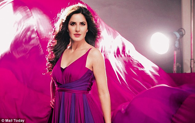Blind photographer Bhavesh Patel snapped this glamor shot of Bollywood movie star Katrina Kaif for the Lux Perfume Portraits ad campaign. [Image source: Daily Mail]