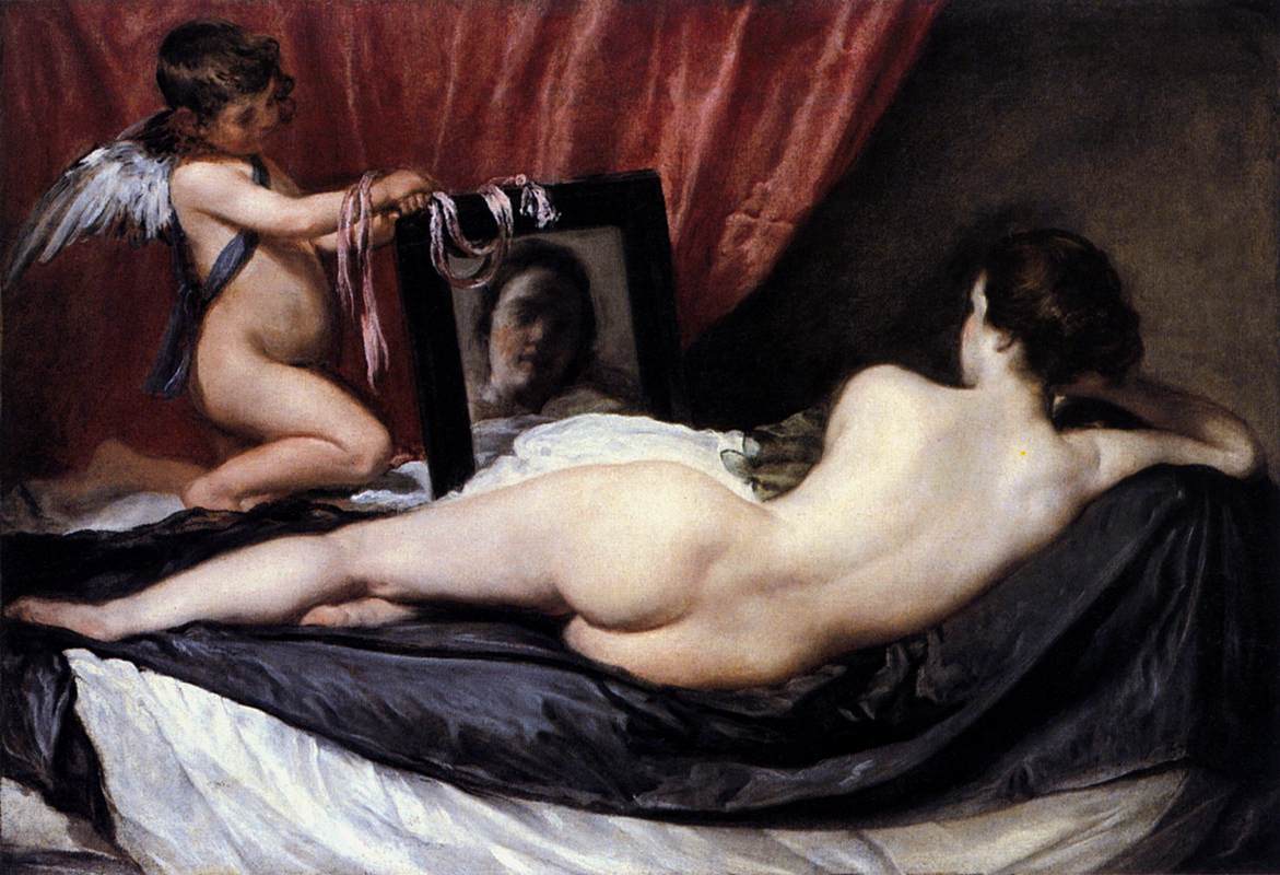 Velázquez. "Venus at her Mirror" 1649-51.